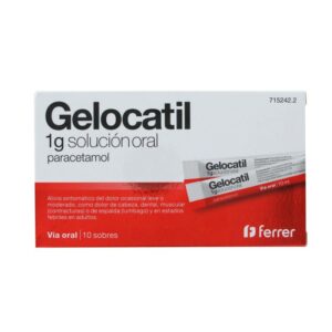 gelocatil 1g solución oral